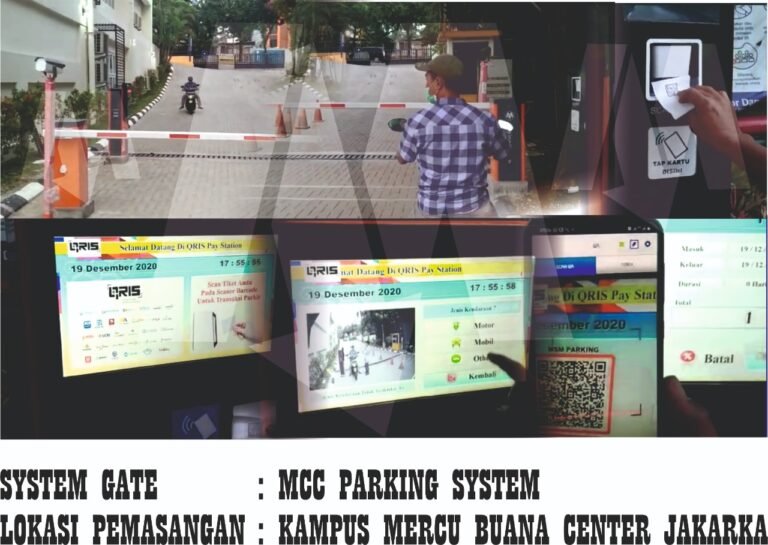 Sistem parkir non tunai tanpa orang