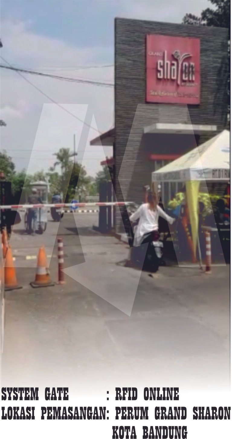 PEMASANGAN PALANG PARKIR RFID ONLINE PERUM GRAND SHARON KOTA BANDUNG scaled