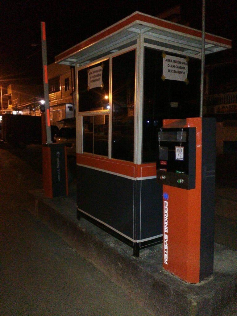sistem palang parkir manless pasar