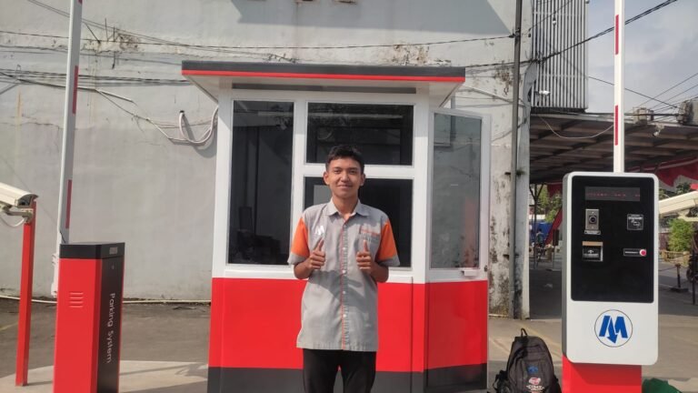 sistem parkir manless 1 in 1 out tasikmalaya