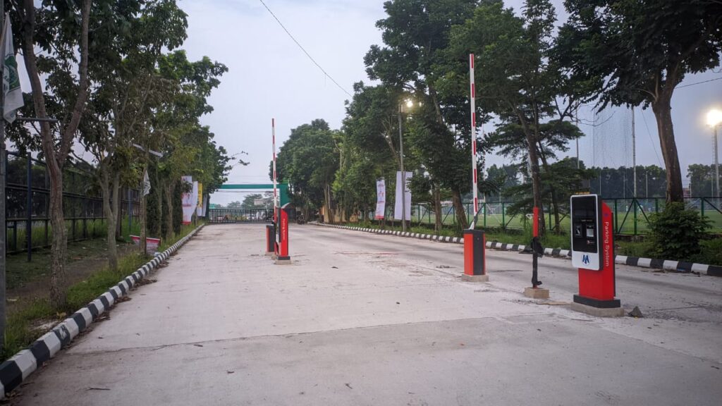 palang parkir sistem parkir jakarta 2