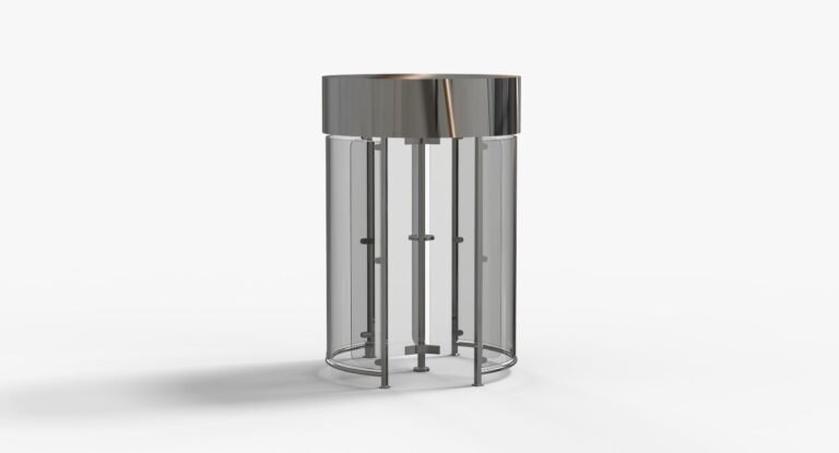 pintu putar kaca otomatis full height solusi modern dan elegan di bandung