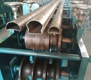 ms d pipe roll forming machine production line