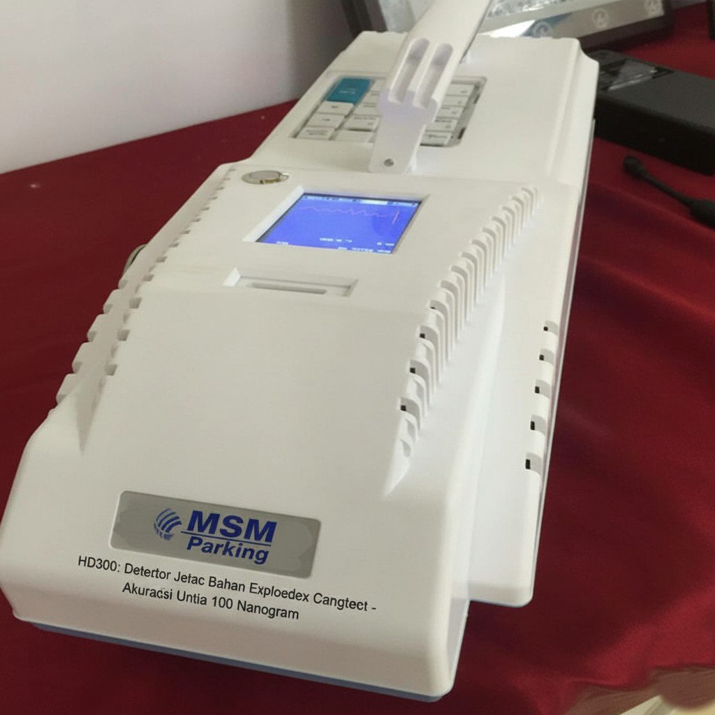 Detektor Jejak Bahan Peledak - Teknologi Tinggi untuk Keamanan Terpercaya-Portable Explosives Trace Detector - Image 2