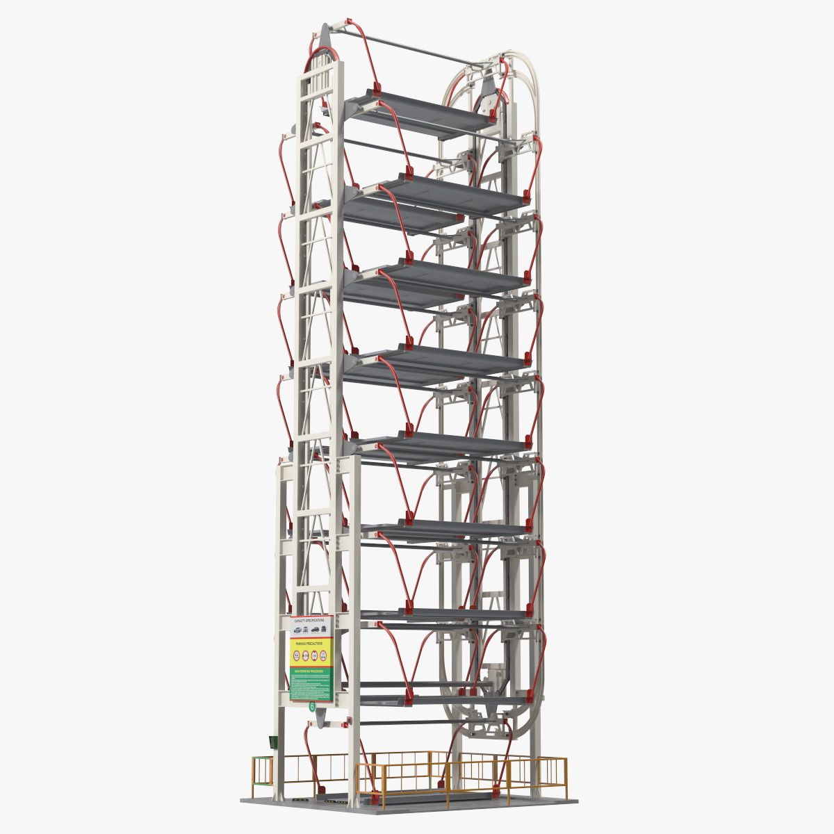 Distributor Terbaik Sistem Vertical Parking Rotary MSM Parking Group