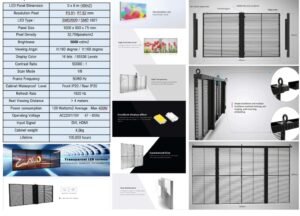 transparan video wall