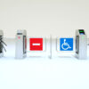 flap barrier tripod turnstile sistem akses tempat wisata tap and go dengan kartu e tol : solusi modern tanpa kasir