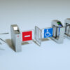 flap barrier tripod turnstile sistem akses tempat wisata tap and go dengan kartu e tol : solusi modern tanpa kasir