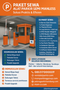 paket sewa alat parkir