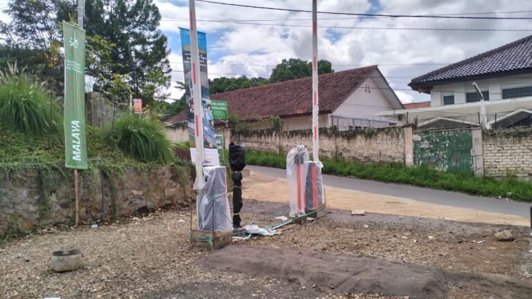 Pemasangan Palang Parkir Otomatis Perumahan Malaya Padalarang Bandung
