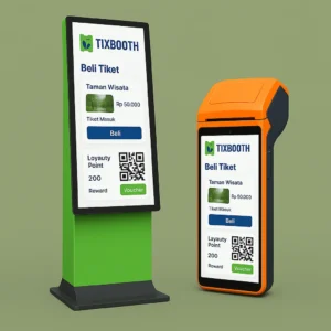 Self-Service Kiosk Mesin Cetak Tiket Digital: Solusi Modern untuk Tempat Wisata