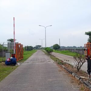 palang parkir otomatis pertamina ()