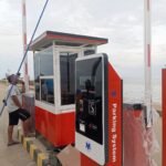 Palang Parkir Otomatis Sistem Semi Manless In Out di Pelabuhan Bombana ()