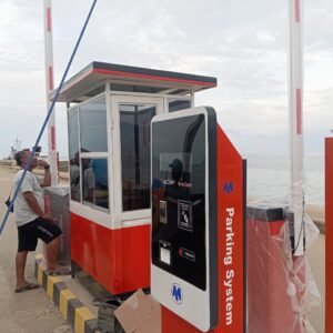 Palang Parkir Otomatis Sistem Semi Manless In Out di Pelabuhan Bombana ()
