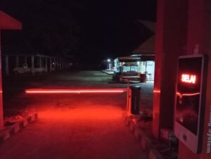 Palang parkir semi manless