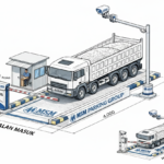 palang parkir akses industri