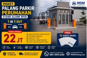 Paket Portal Parkir Stanalone