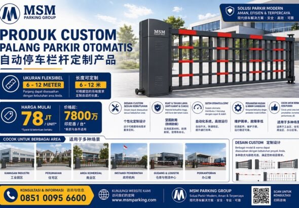 Palang Parkir Custom