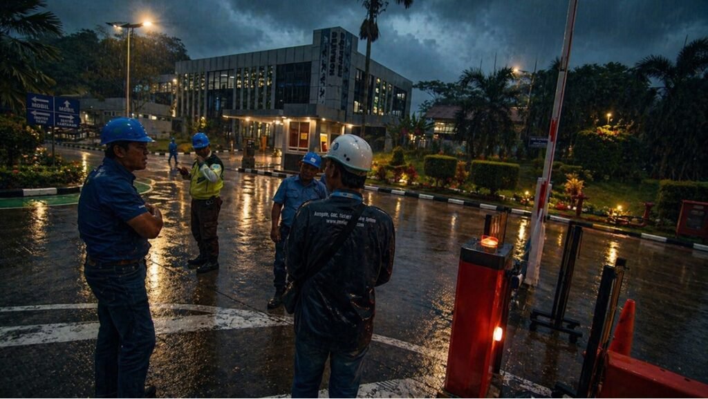 Palang Parkir m gate bandung