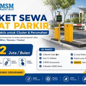 Palang Parkir sewa perumahan