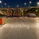 Palang parkir m Gate tambang