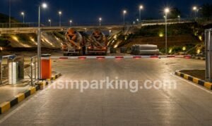 Palang parkir m Gate tambang