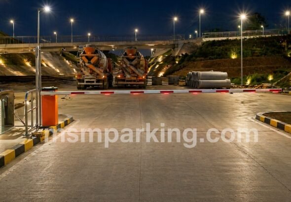 Palang parkir m Gate tambang