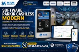 Palang parkir nontunai software