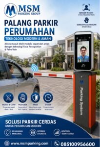 Palang parkir palmvien facereconigtions