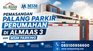 Palang parkir perumahan bandung