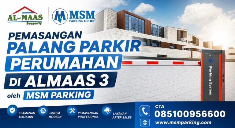 Palang parkir perumahan bandung
