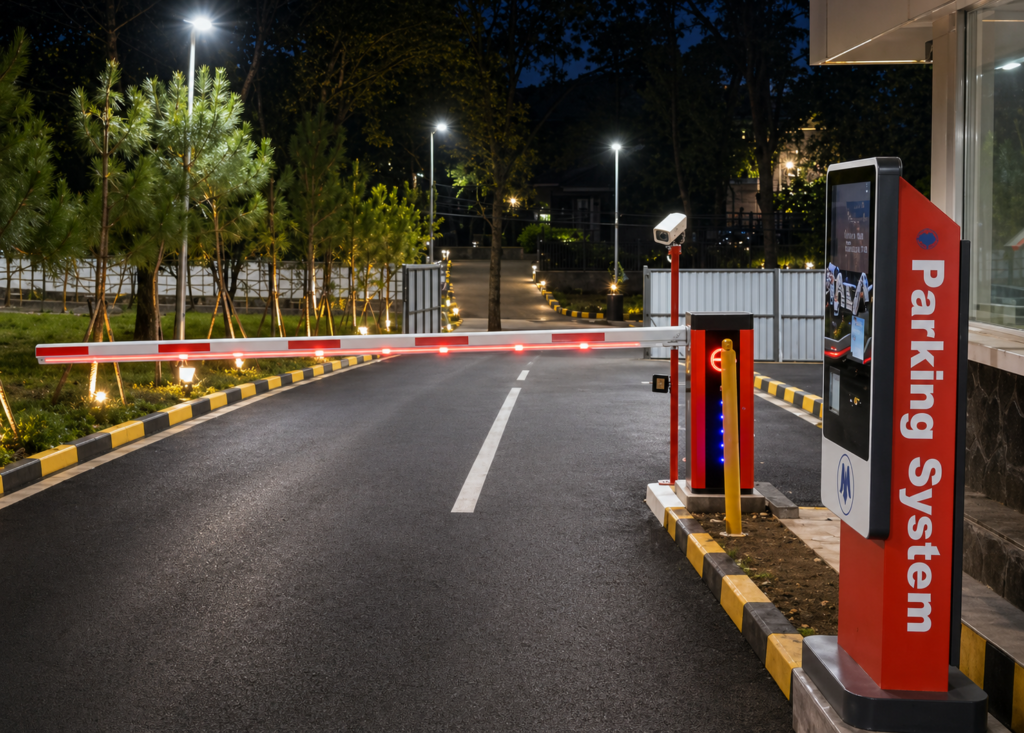 Palang parkir tap and Go