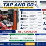 sistem parkir tap and go upgrade