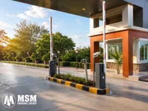Gerbang akses perumahan RFID
