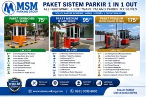 Paket Promo sistem Parkir
