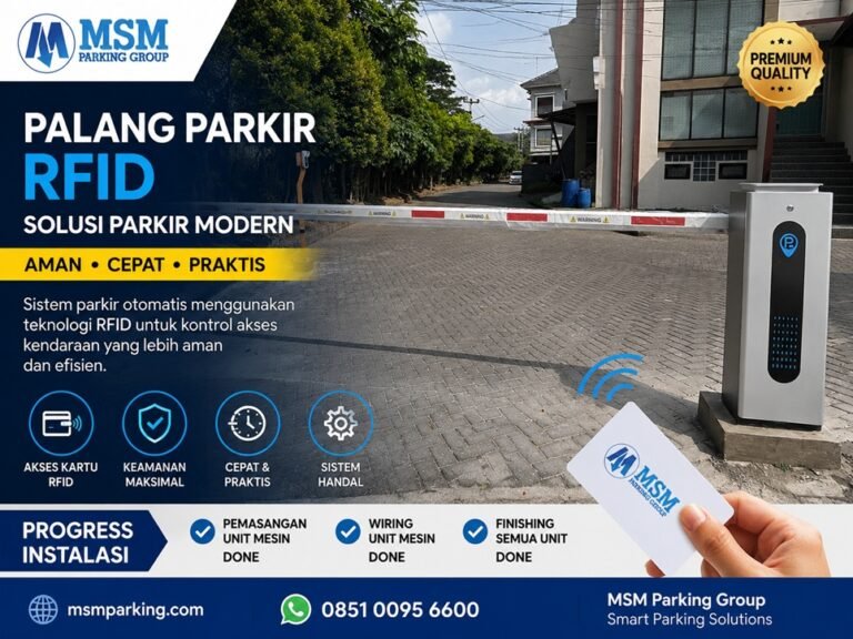palang parkir perumahan jatinangor city