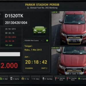 Software parkir manless
