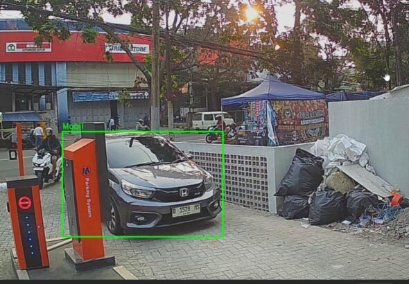palang parkir AI ()