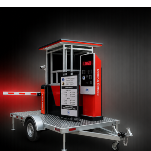 Portable sistem palang parkir manless